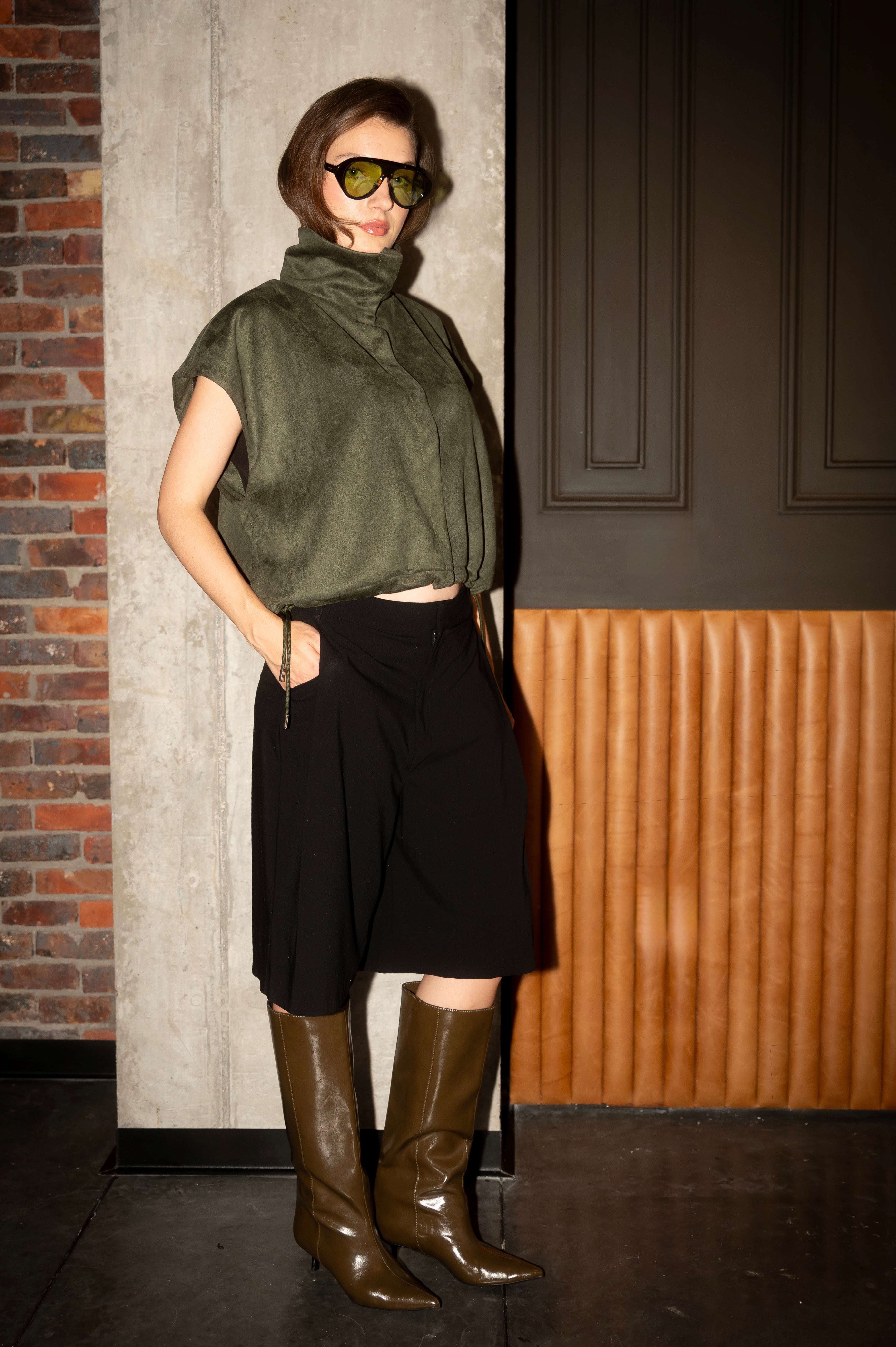 Olive Scandal Vest