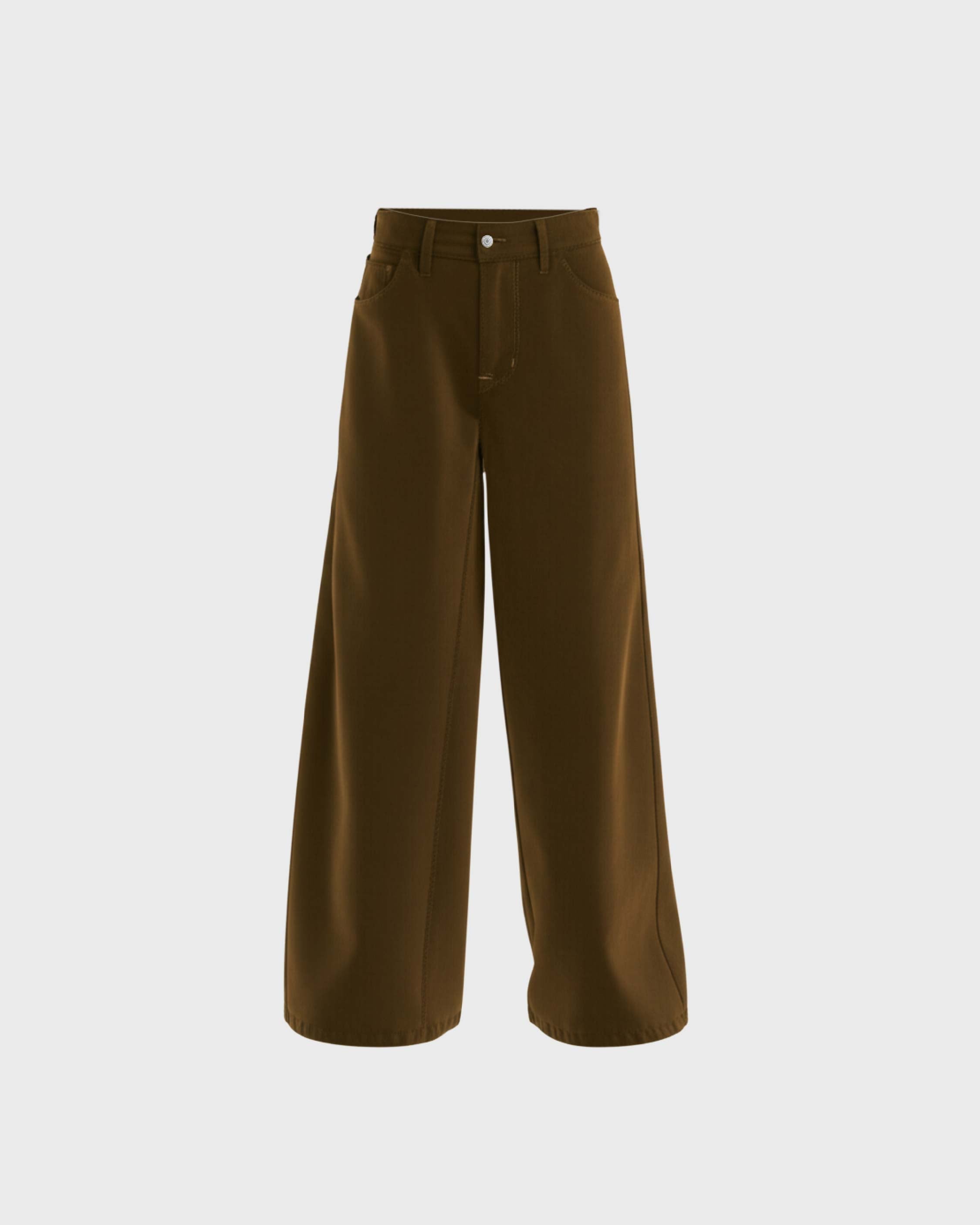 Olive Twist Pants