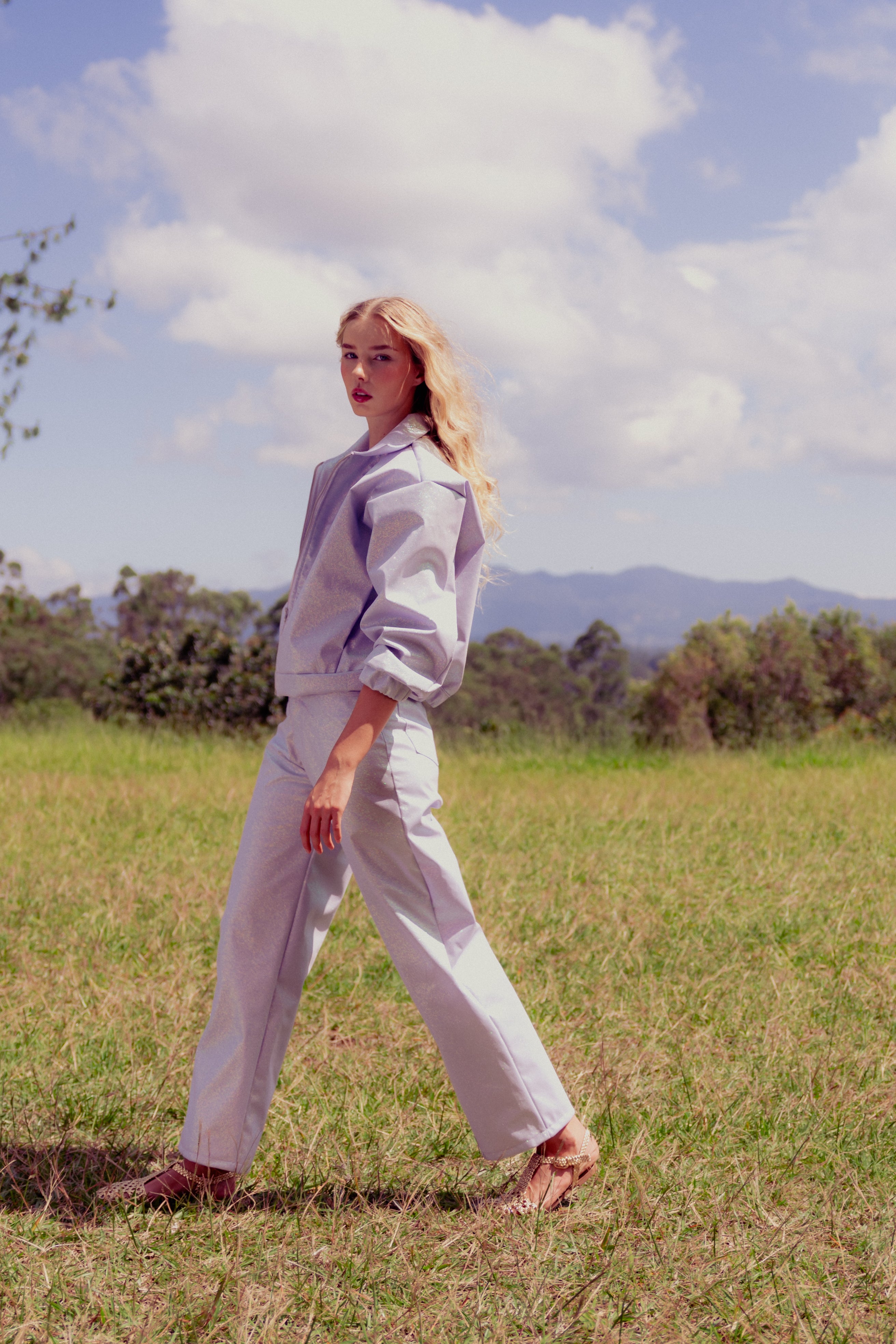 Lilac Blossom Pants