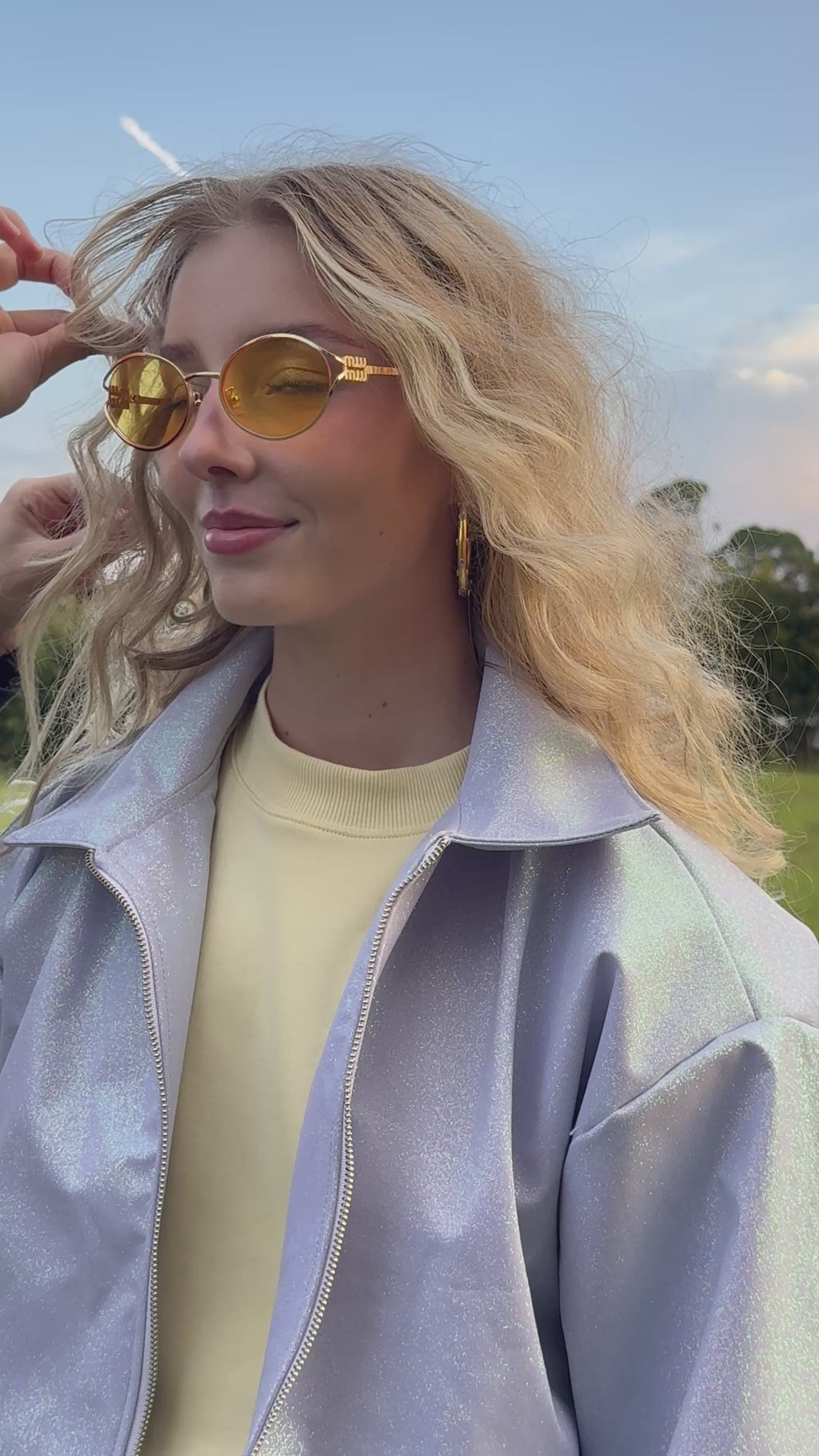 Lilac Blossom Jacket
